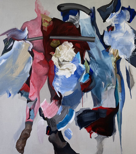 Naked by Marcello Fischer, Painting for Sale on Select