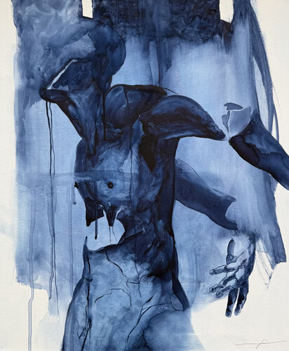 Human shell by Marcello Fischer, Painting for Sale on Select