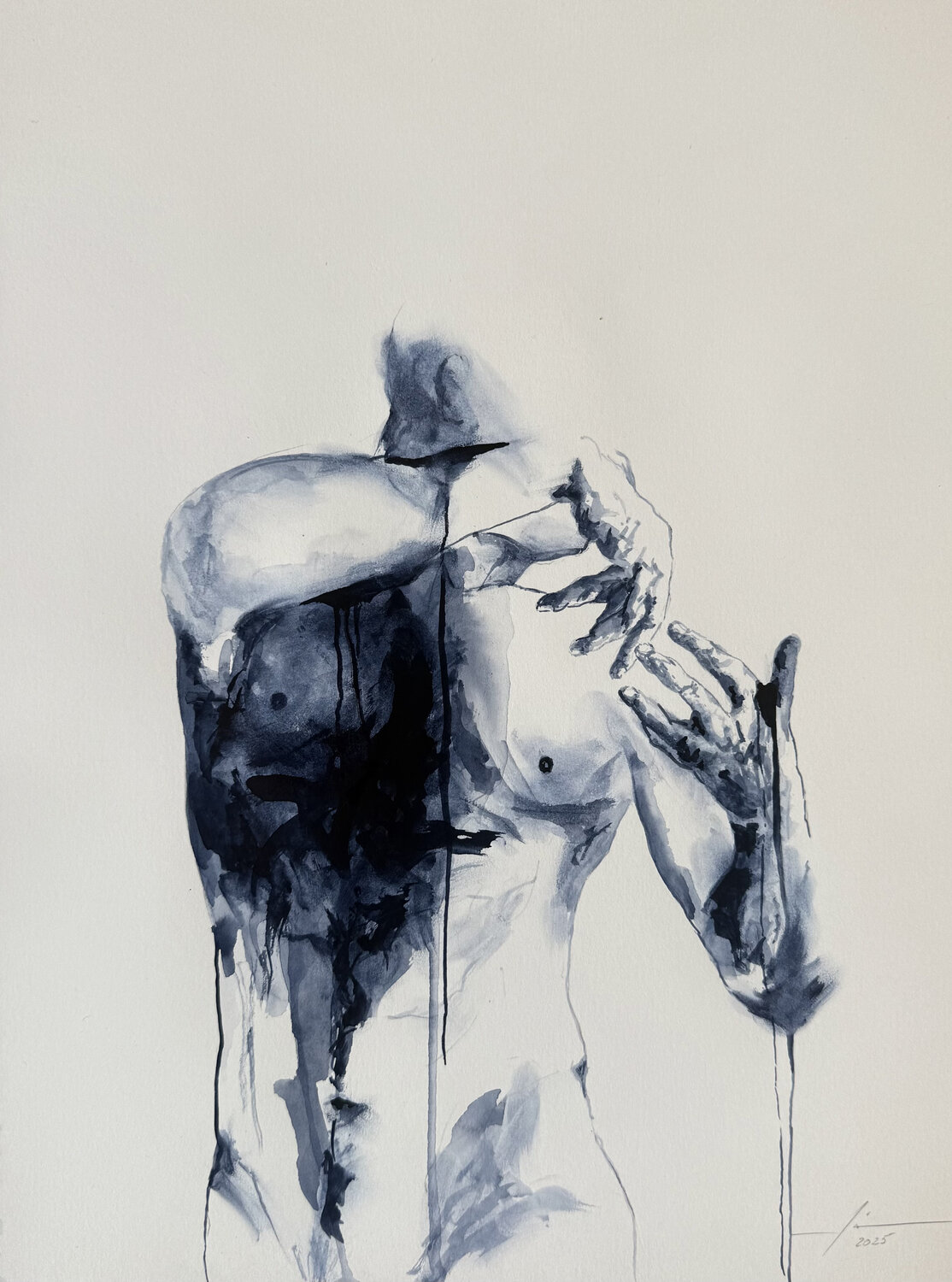 Longing Marcello Fischer Original painting for sale