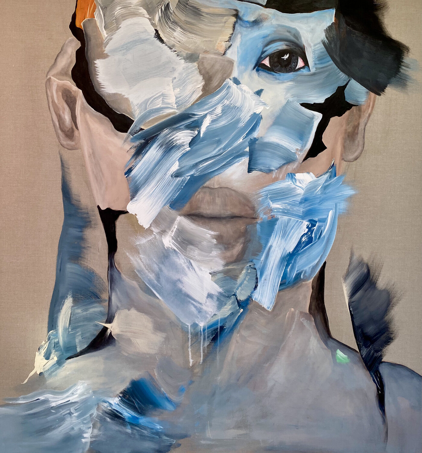 Farsighted Marcello Fischer Original painting for sale