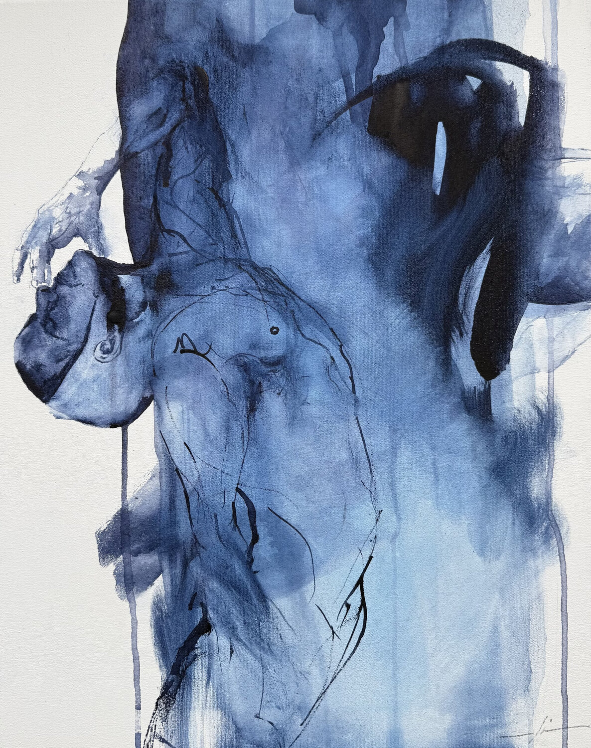The Dancer Marcello Fischer Original painting for sale