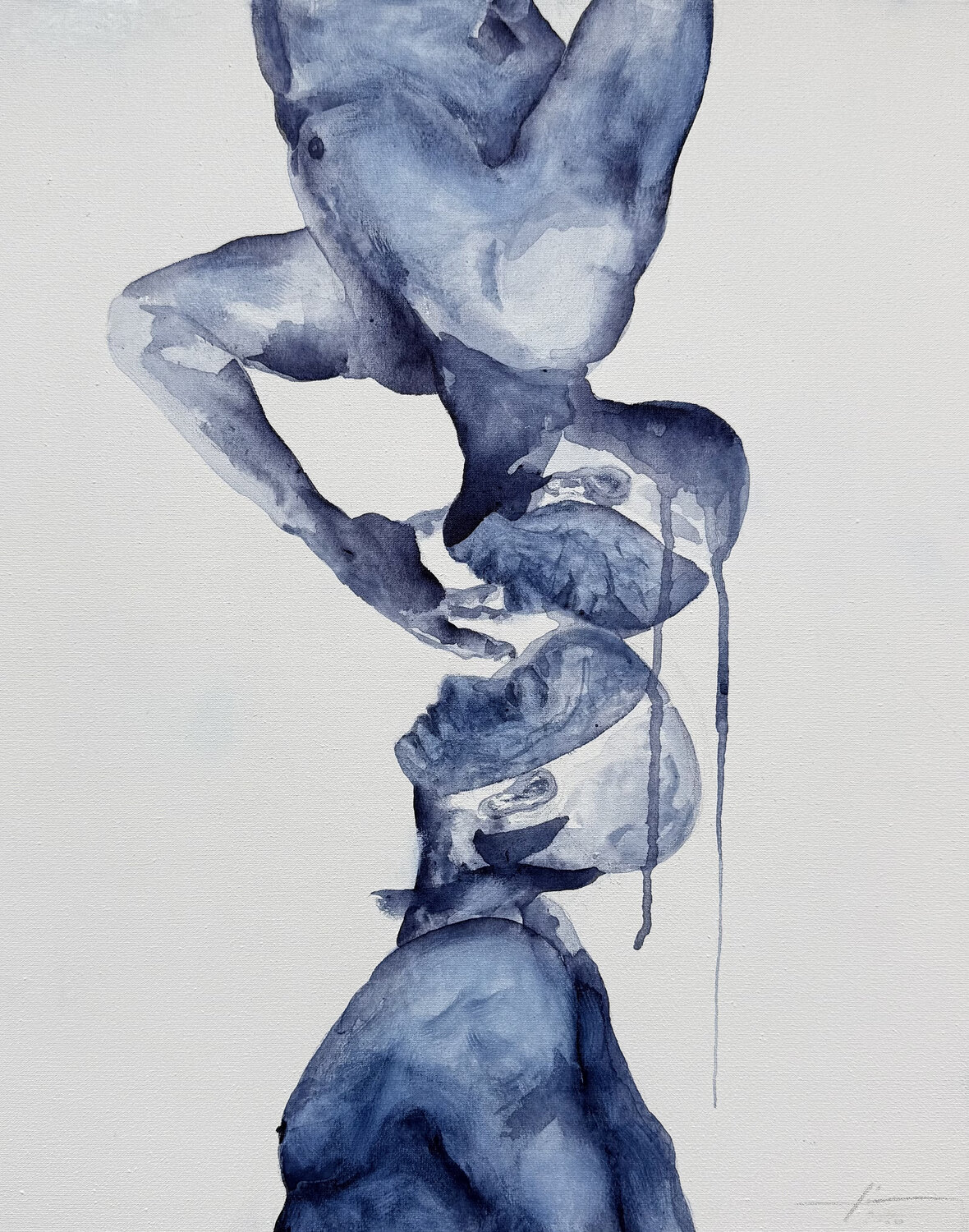 Face Marcello Fischer Original painting for sale