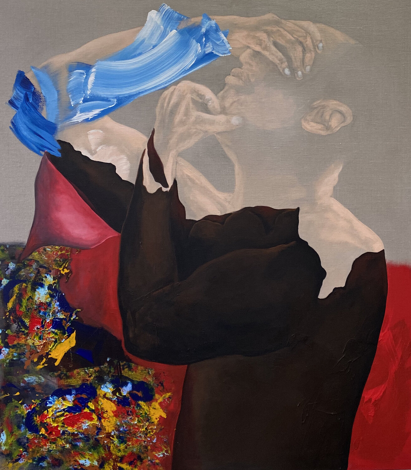 Shelter Marcello Fischer Original painting for sale