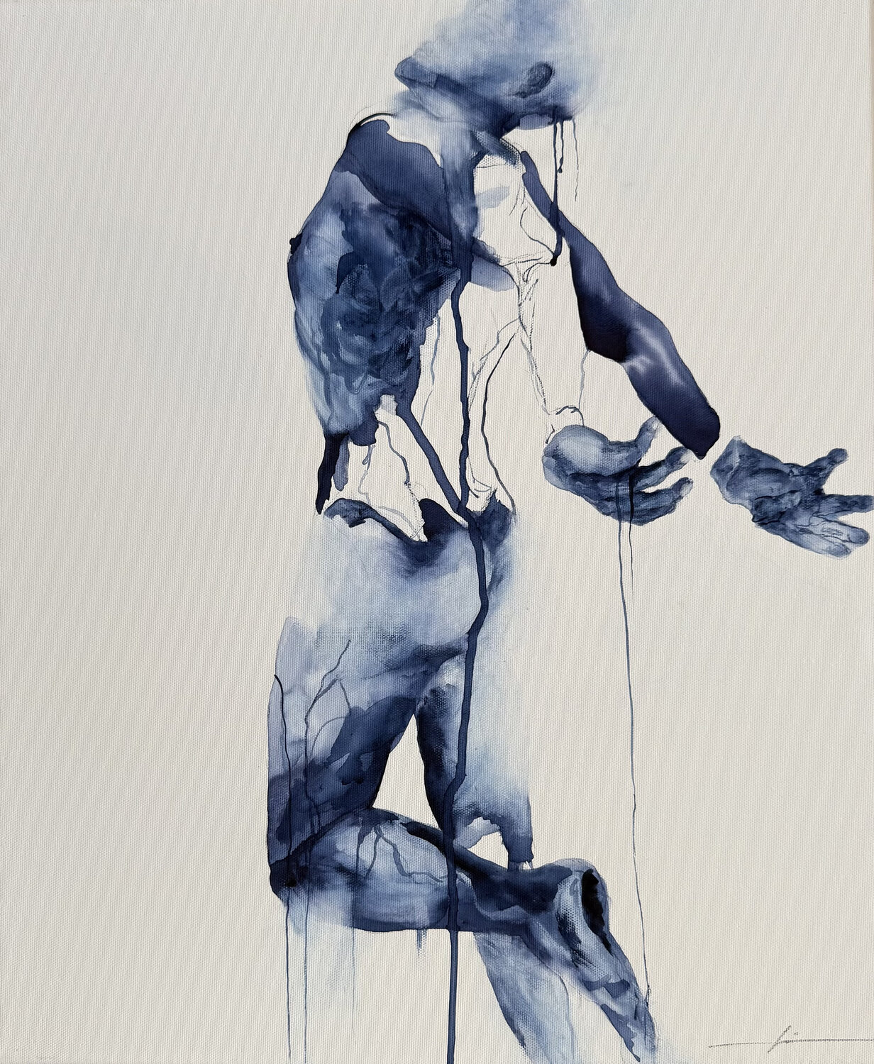 Breaking away Marcello Fischer Original painting for sale