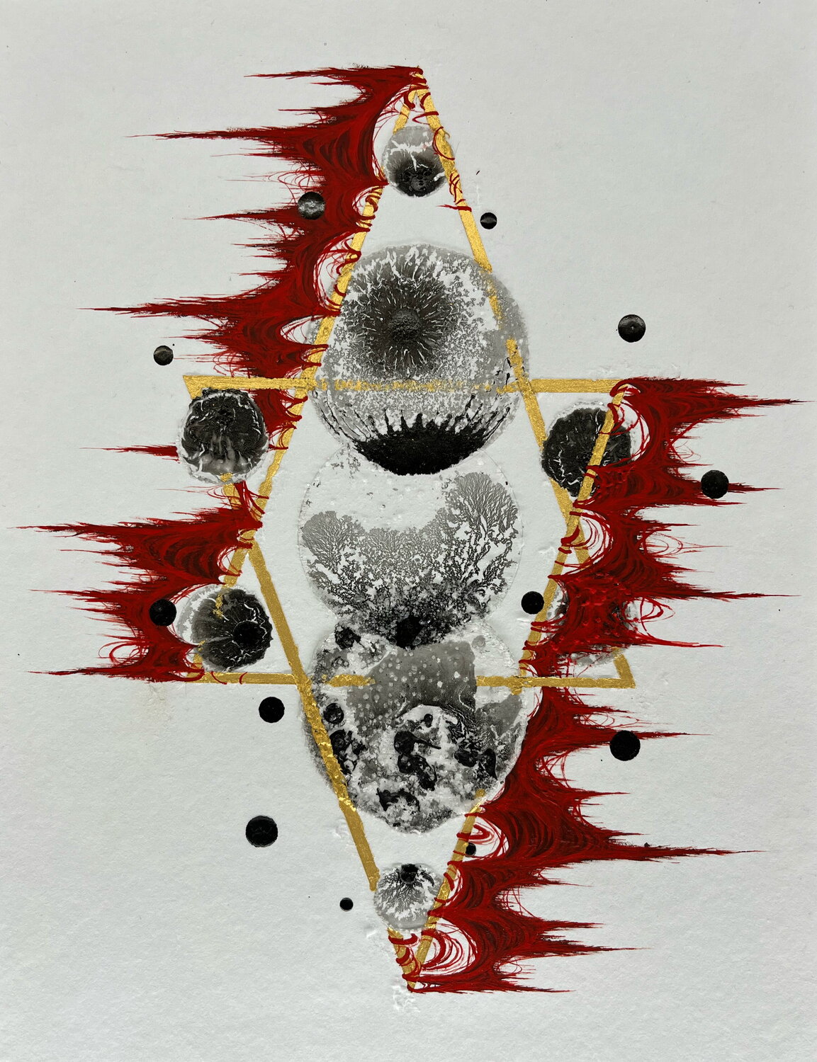 Essai 8 Samuel Salel Original painting for sale