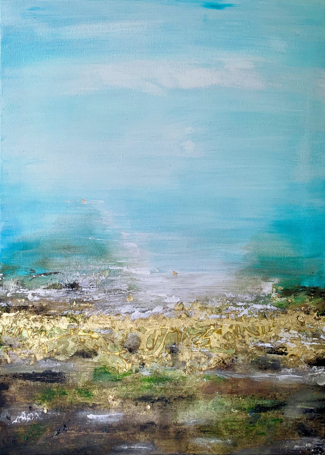 Timeline Rebecca Rieger Original painting for sale