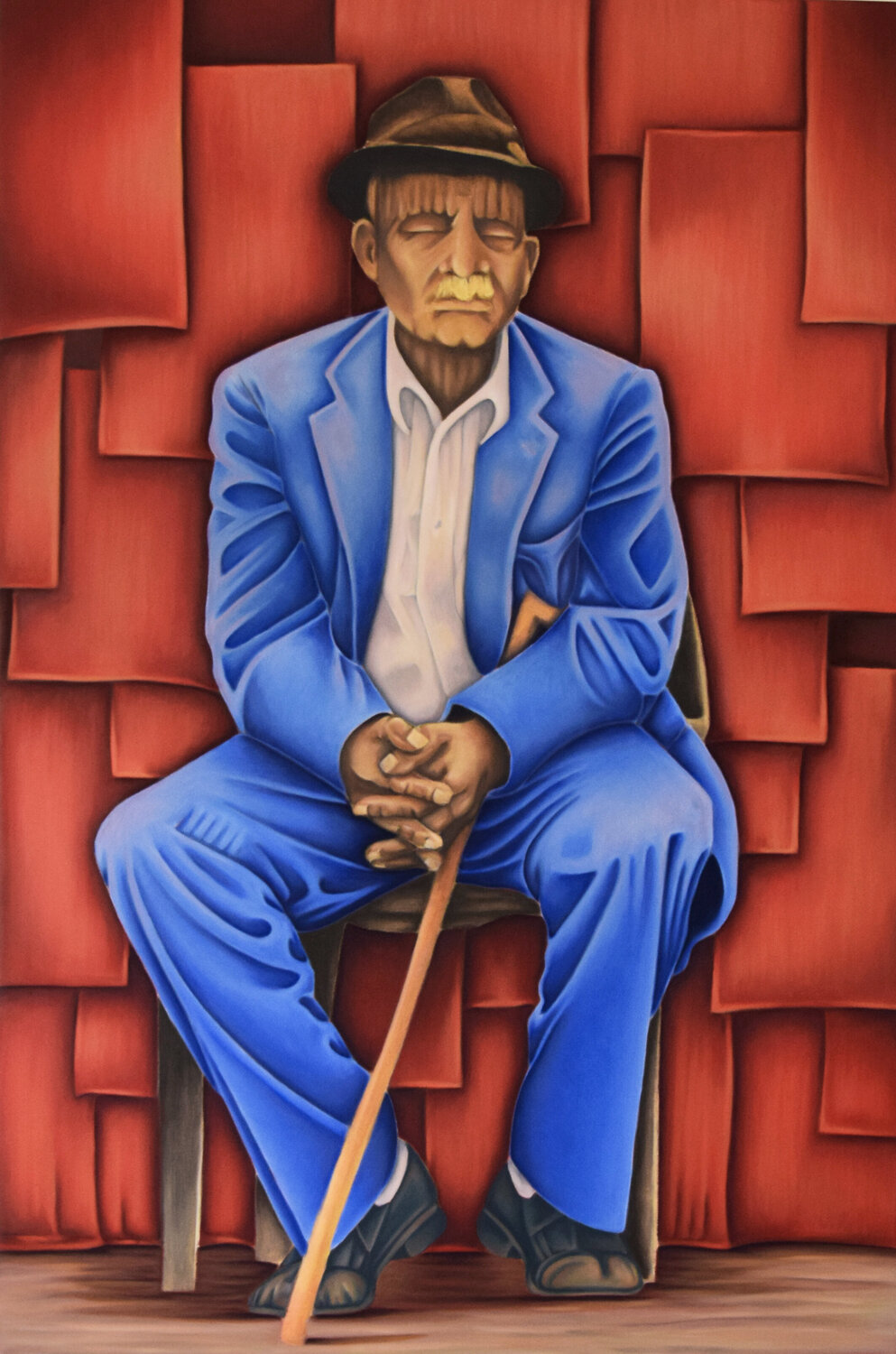 "Ohne Titel" Mike Wosnitzka Original painting for sale