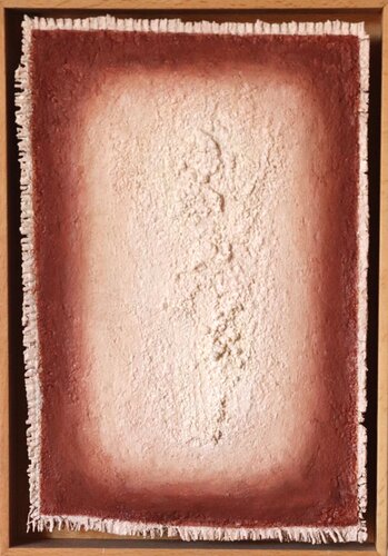 Figure blanche I - Carapace 1 by Nicole Bovard, Painting for Sale on Select