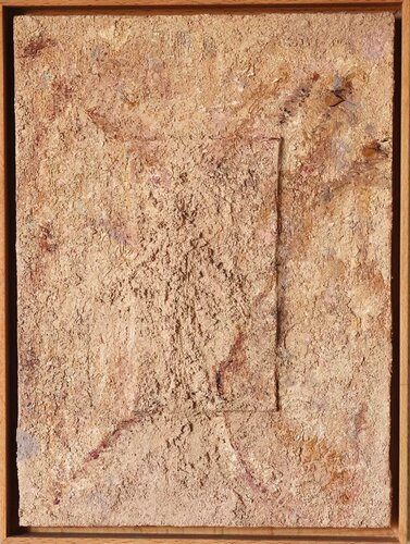 Figure primitive III -  Carapace 11 by Nicole Bovard, Painting for Sale on Select