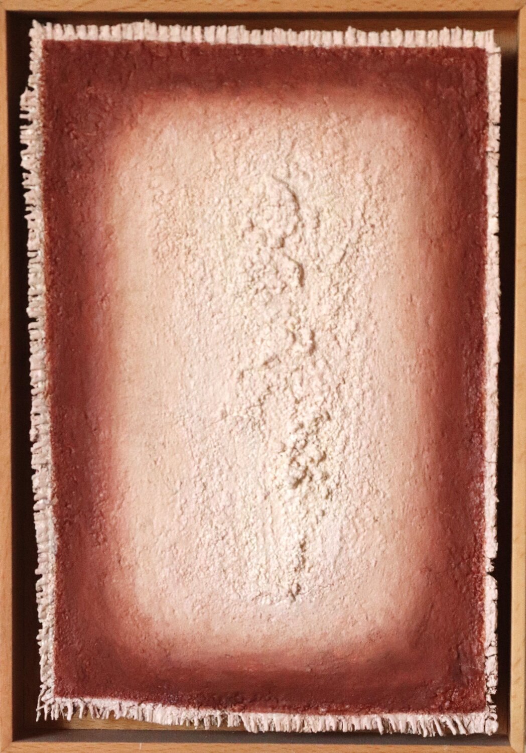 Figure blanche I - Carapace 1 Nicole Bovard Original painting for sale