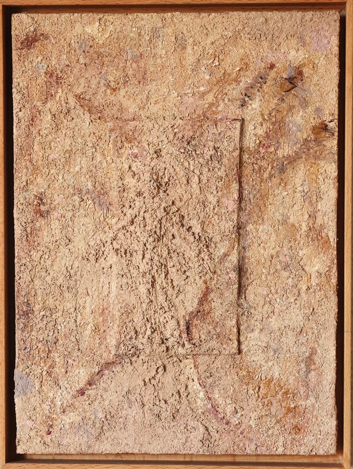 Figure primitive III -  Carapace 11 Nicole Bovard Original painting for sale