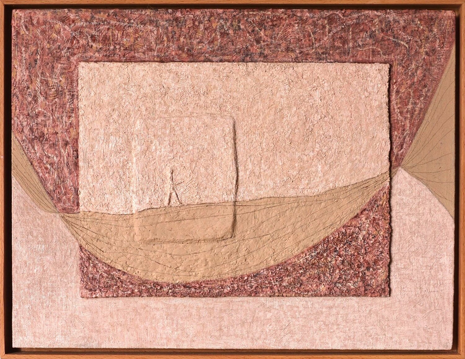 Petit Marcheur 5 Nicole Bovard Original painting for sale