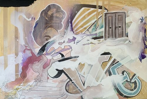 Love VIII 22 by Yasmin Ada-Tarsousi, Painting for Sale on Select