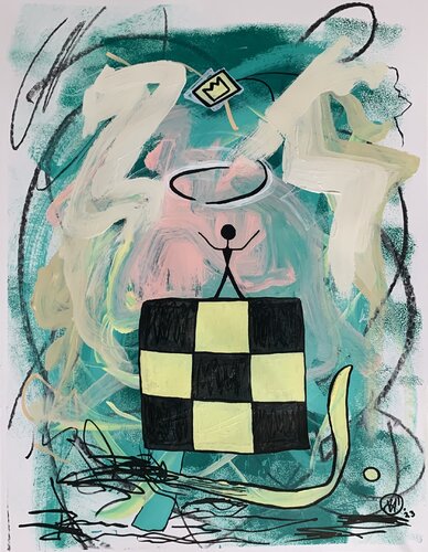 Improvisation 3 by Yasmin Ada-Tarsousi, Painting for Sale on Select