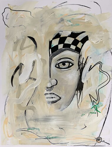 Improvisation 7 by Yasmin Ada-Tarsousi, Painting for Sale on Select