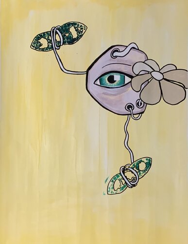 Improvisation 12 by Yasmin Ada-Tarsousi, Painting for Sale on Select