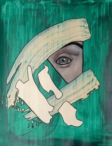 Improvisation 13 by Yasmin Ada-Tarsousi, Painting for Sale on Select