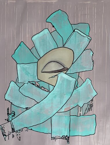 Improvisation 17 by Yasmin Ada-Tarsousi, Painting for Sale on Select