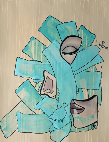 Improvisation 20 by Yasmin Ada-Tarsousi, Painting for Sale on Select