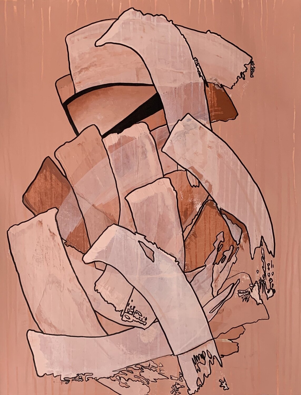 Improvisation 23 Yasmin Ada-Tarsousi Original painting for sale