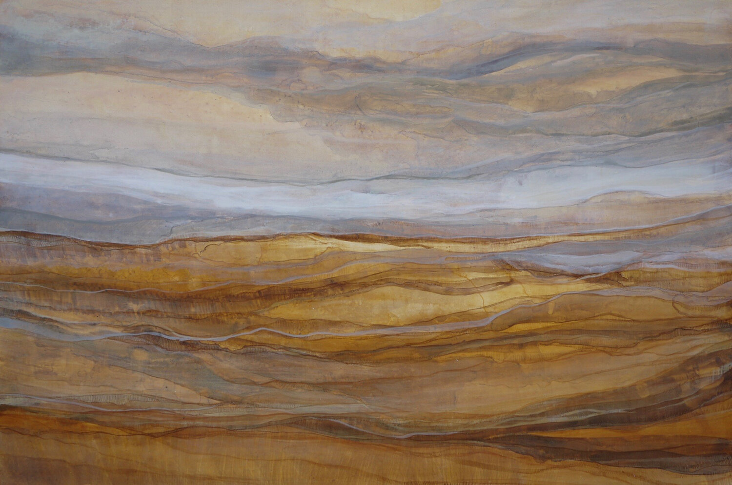 Close Caroline Adams Original painting for sale