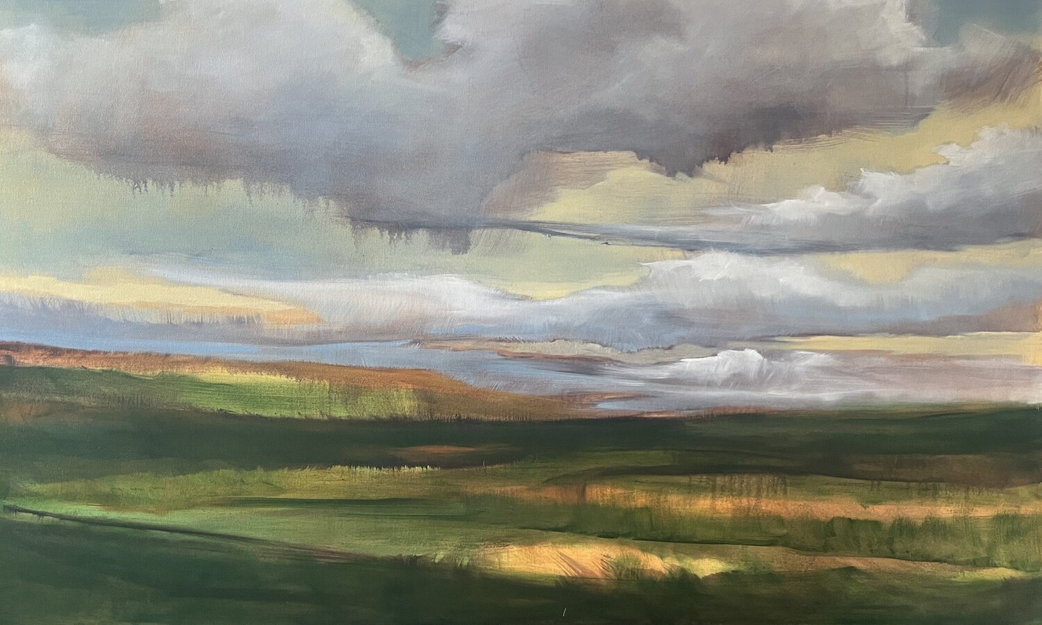 Taking Shape Caroline Adams Original painting for sale