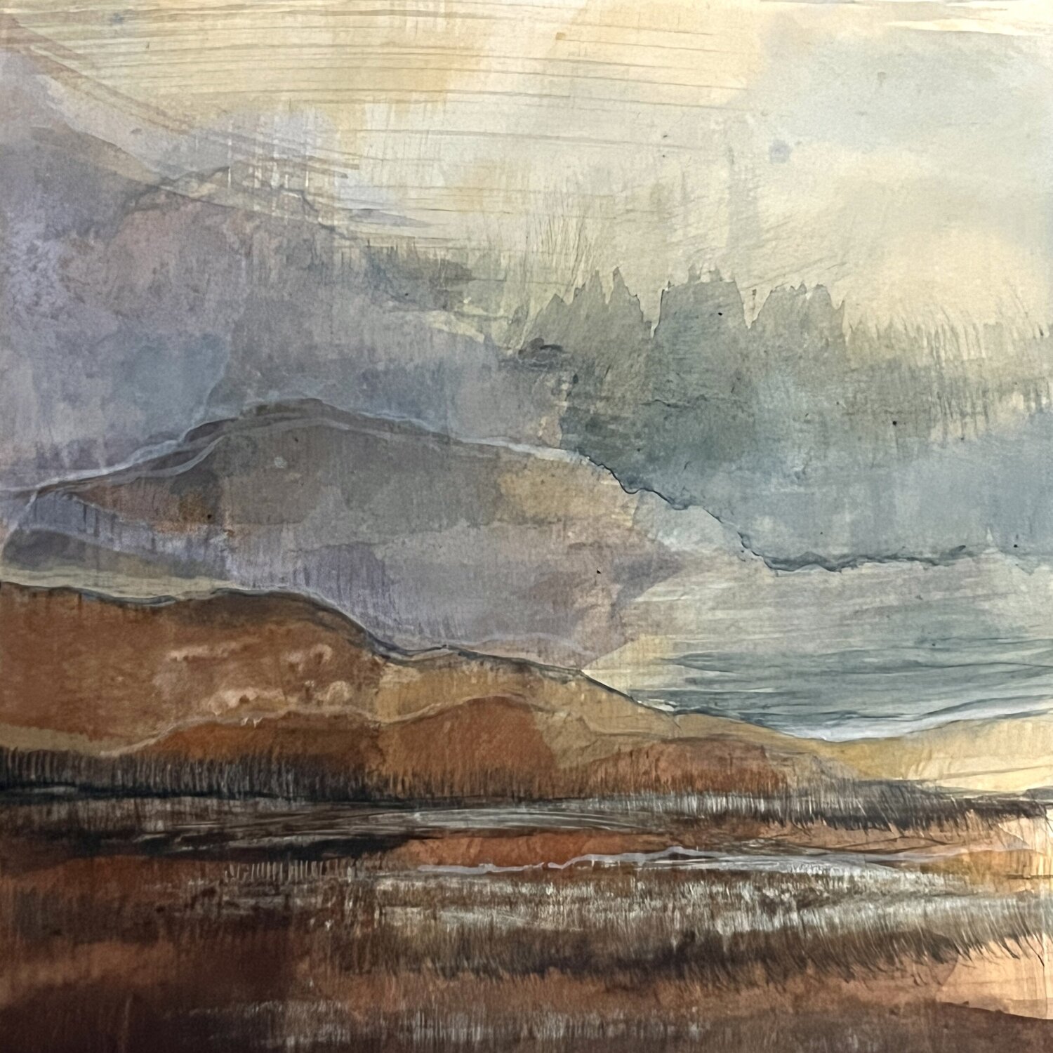 I Caroline Adams Original painting for sale