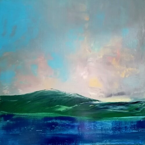 The Fiery Assuagement by Dan Zyzniewski, Painting for Sale on Select