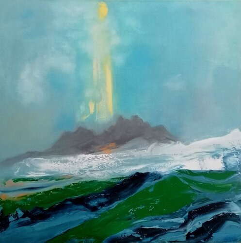 Diffused Convergence by Dan Zyzniewski, Painting for Sale on Select