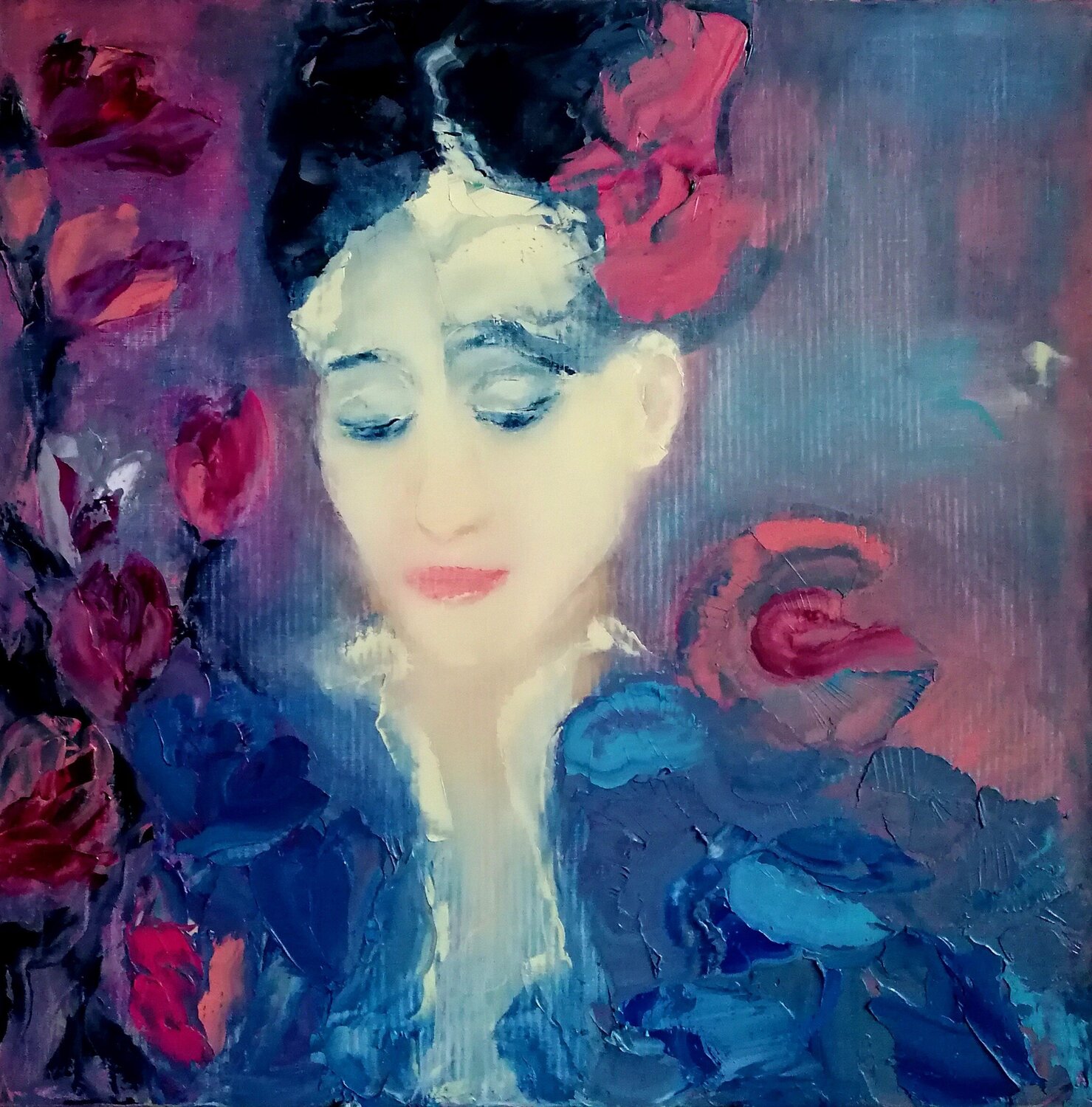 Will There Still Be Magnolias Dan Zyzniewski Original painting for sale