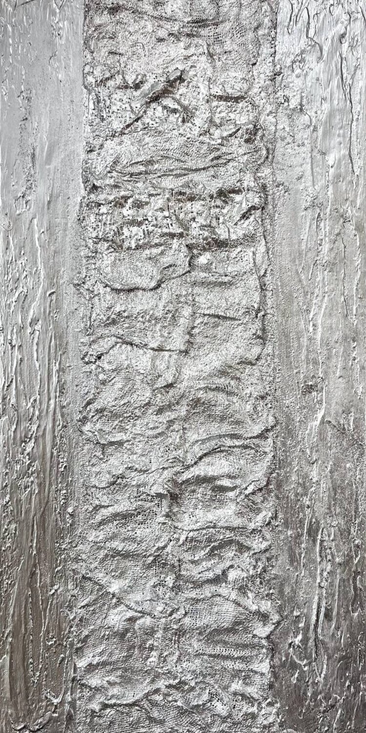 Silver Path of Eternity Lucy Moon Original painting for sale