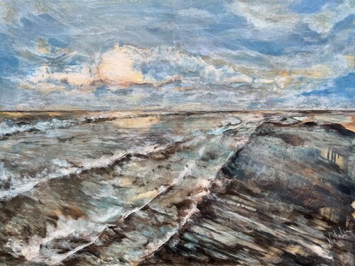 Ressac by NATALIA LALETINA, Painting for Sale on Select