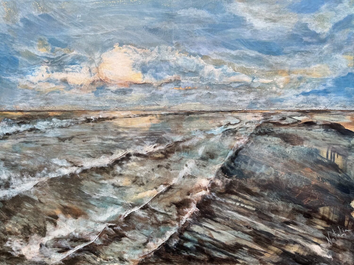 Ressac NATALIA LALETINA Original painting for sale
