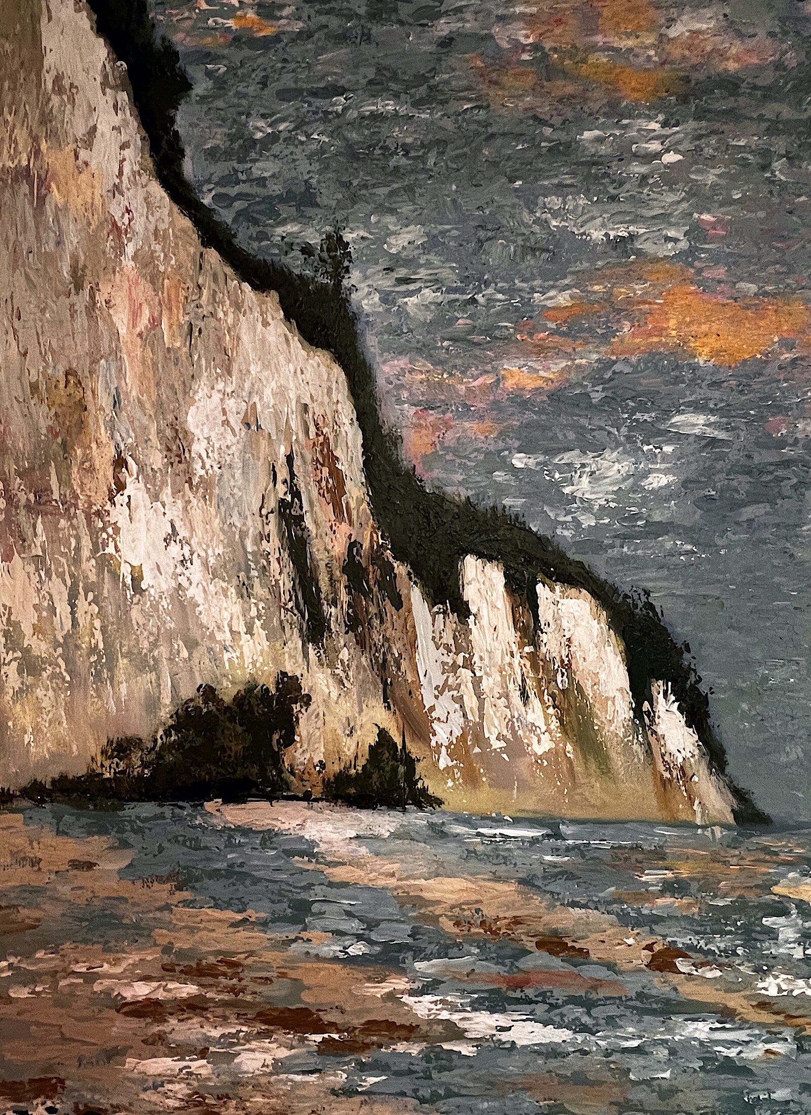 The white Cliffs - Impasto