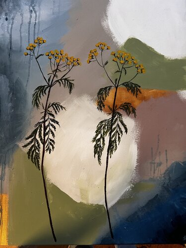 Reflected Nature by Jeannette Reupke, Painting for Sale on Select