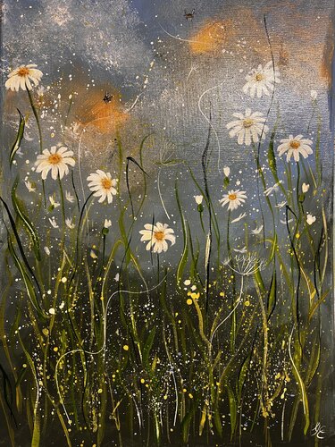 Whispers of the Meadow by Jeannette Reupke, Painting for Sale on Select