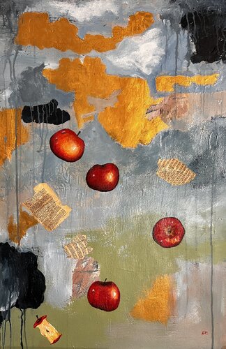Love Apple by Jeannette Reupke, Painting for Sale on Select