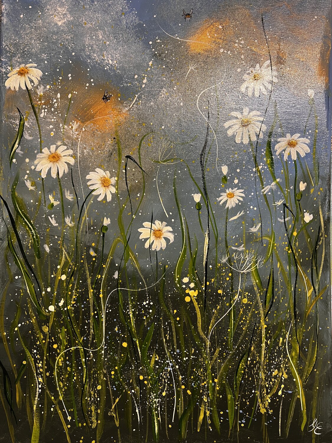 Whispers of the Meadow Jeannette Reupke Original painting for sale