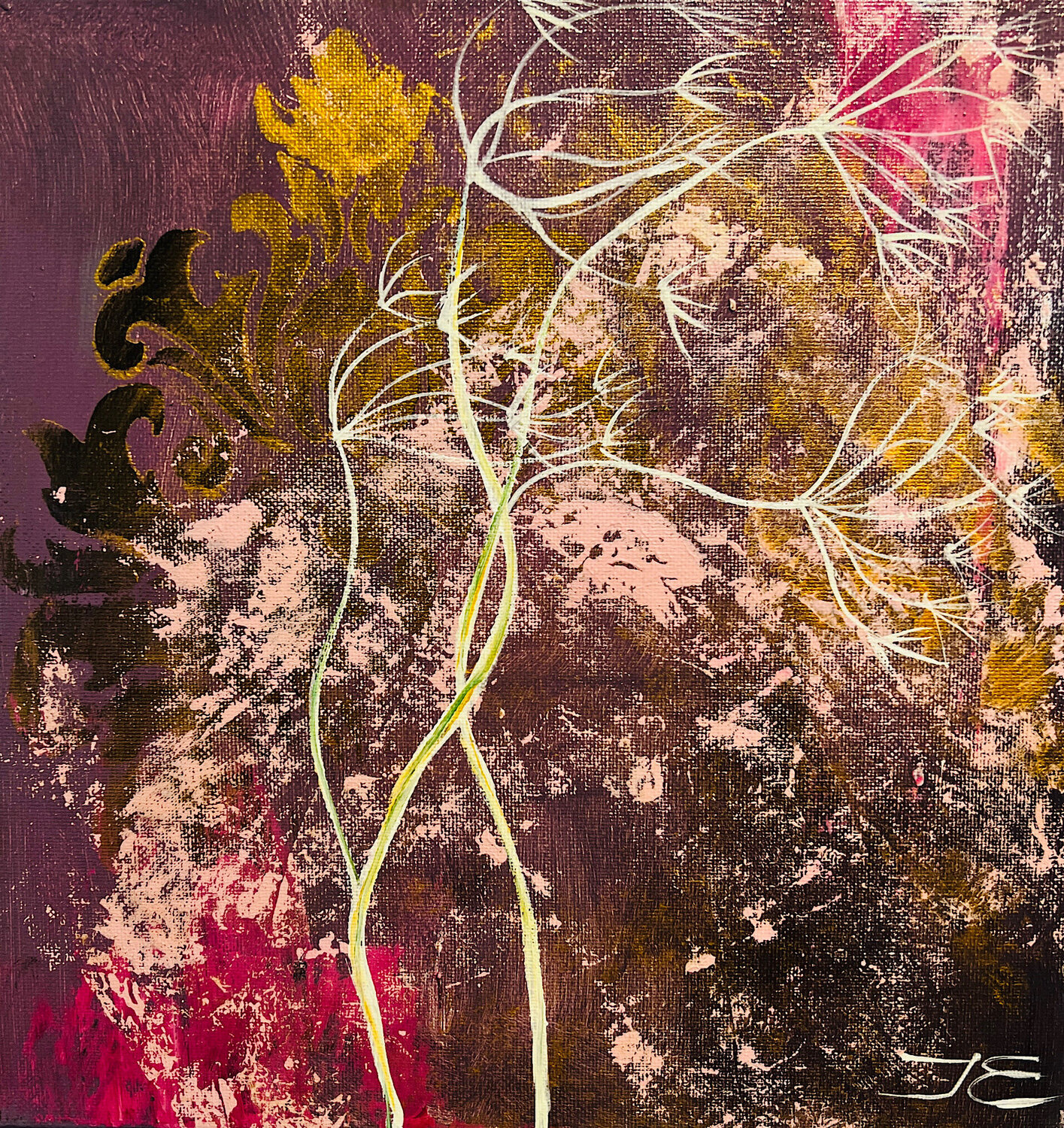 Rose Reverie Jeannette Reupke Original painting for sale