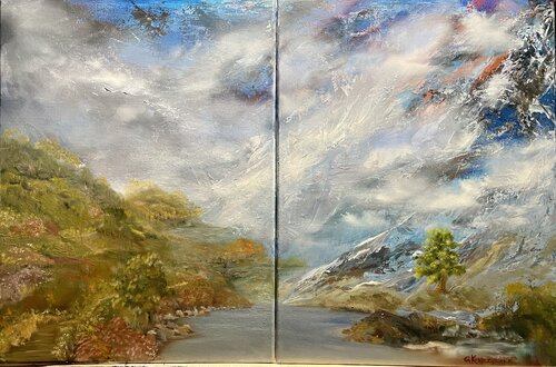 "One Tree Hill" by Gery Kempczynski, Painting for Sale on Select