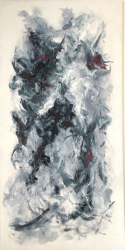 "Vertigo I&II" (Diptych) by Gery Kempczynski, Painting for Sale on Select