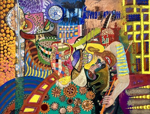 Torero by Felipe Cavalcanti, Painting for Sale on Select