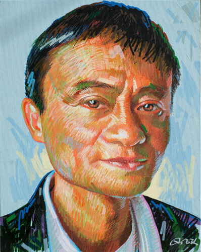 There is no outstanding ideology in the world. There are only sincere results. by Seung Hwan Kim, Painting for Sale on Select