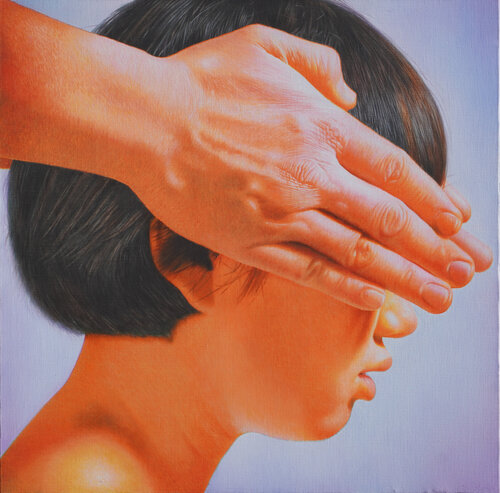 The seeker and the leader by Seung Hwan Kim, Painting for Sale on Select
