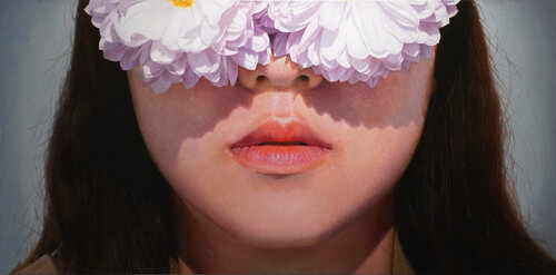 Flower by Seung Hwan Kim, Painting for Sale on Select
