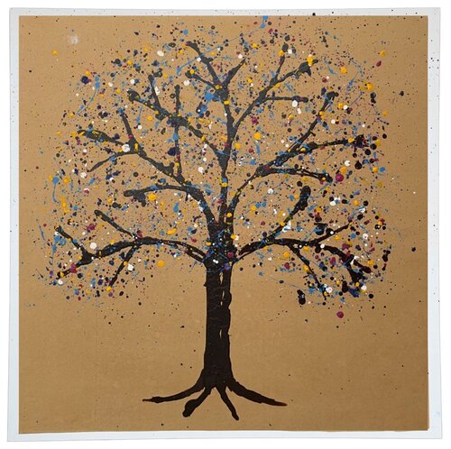 Natural Love | Vola Verso l'Universo by Fabio Pietrantonio, Painting for Sale on Select