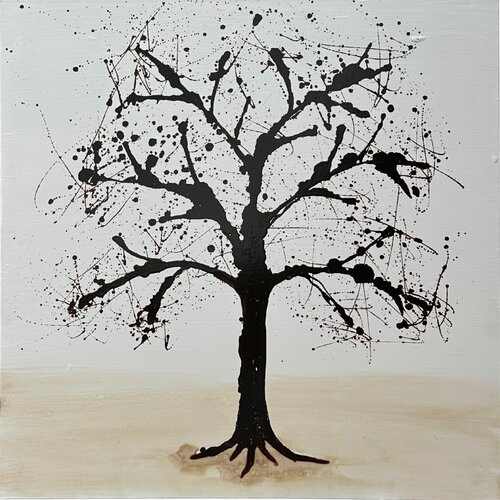 Natural Love | Shamanic Tree by Fabio Pietrantonio, Painting for Sale on Select