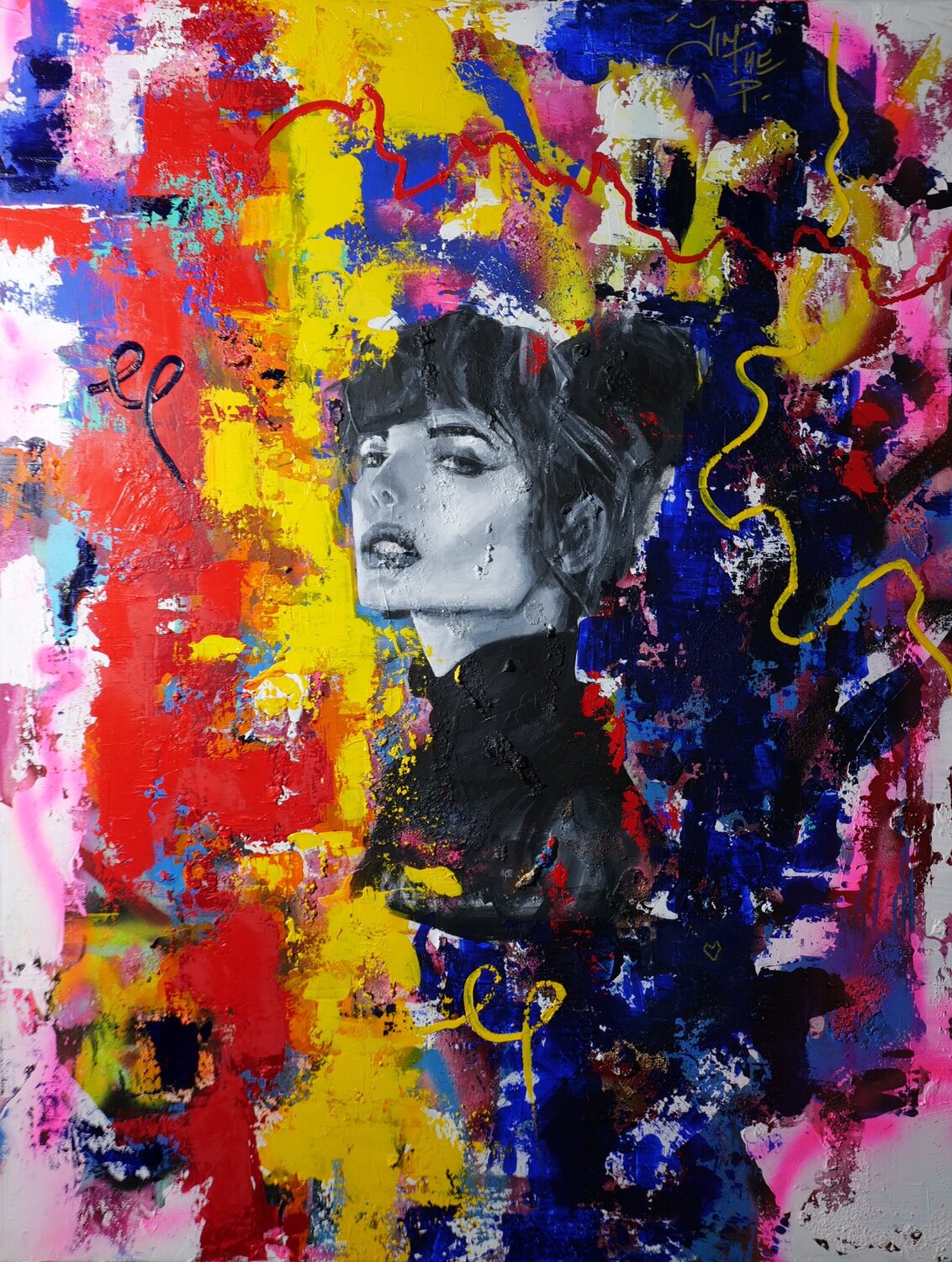 SP-1 Jim Anthonioz Original painting for sale