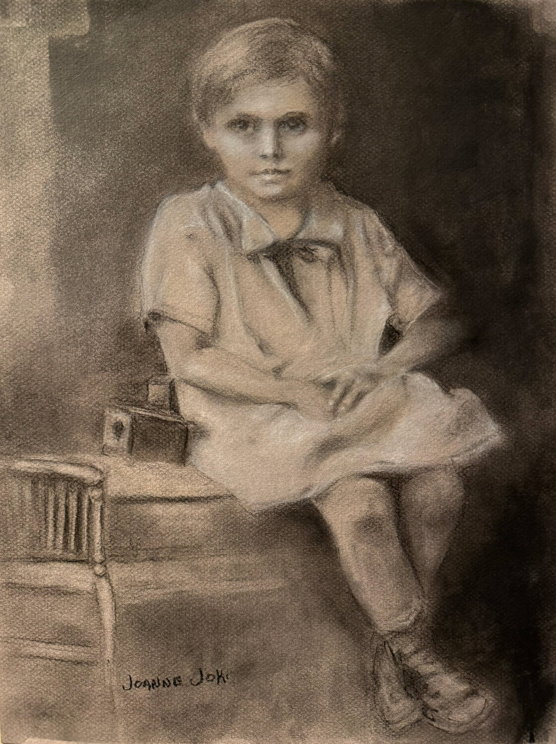 Memories of 1927 Joanne Joki Drawing for sale