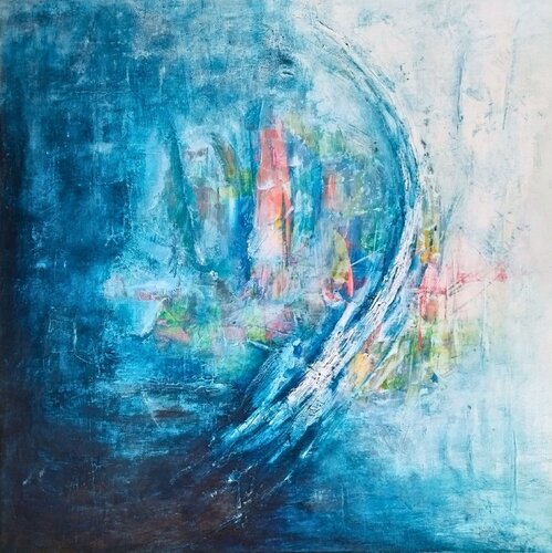 Mystic City by Claire Szegvary, Painting for Sale on Select